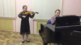 Анастасия Заплетина, Кострома, скрипка. Н. Бакланова "Романс"