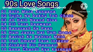 90'S Love Hindi Songs 90'S Hit Songs Udit Narayan, Alka Yagnik, Kumar Sanu, Lata Mangeshkar