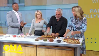 Paul Hollywood makes his famous focaccia  l GMA