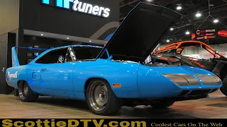 1970 Plymouth Superbird HEMI Hellcat Powered 900 HP Restomod 2022 SEMA Show Las Vegas NV