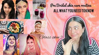 Pre Bridal Full Body Care Routine To Get Bright and Glass skin in 21 Days | Home DIY| Challenge