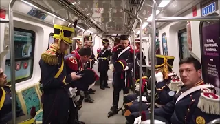 VIAJE EN SUBTE GRANADEROS