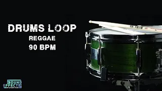 FREE DRUMS LOOP - Reggae - 90 BPM 🥁
