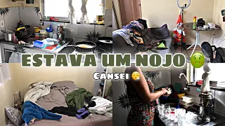 2 DIAS SEM ARRUMAR A CASA| OLHA OQUE VIROU🫣 | FAXINA | CANSEI …