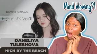 First Time Reacting To Lana Del Ray - High By The Beach (Cover By Daneliya Tuleshova ) / Reaction