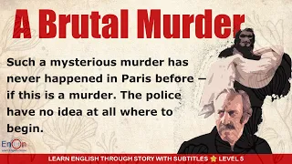 Learn English through story level 5 ⭐ Subtitle ⭐ A Brutal Murder