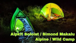 #133 Alpkit Soloist & Simond Makalu Alpine - Wild Camp - Deer Cull