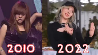 SNSD SNSD THEN VS NOW (Into the New World & Run Devil Run)