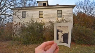 Abandoned 1800s Home w/ old Books & Vintage Pictures still inside -#82