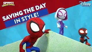 The S in Spidey Stands For Super Action! | Marvel's Spidey And His Amazing Friends | @disneyindia