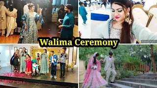 Ajj husband ko buht miss kiya Mai ny🥺walima vlog ll dulha Dulhan ki entry with family ll family vlog