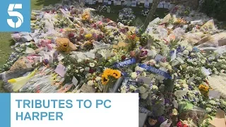 A silent tribute to a fallen colleague - police forces remember PC Andrew Harper | 5 News