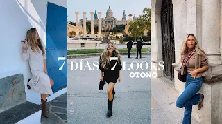 7 DIAS 7 LOOKS de OTOÑO - mis looks de la semana | Julia March