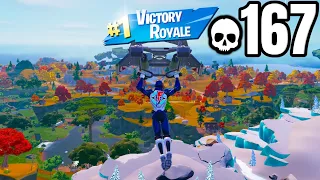 167 Elimination Solo vs Squads Wins Full Gameplay (Fortnite Chapter 4 Season 3)