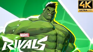 Marvel Rivals Alpha - Hulk Full Game Gameplay (4K 60FPS)