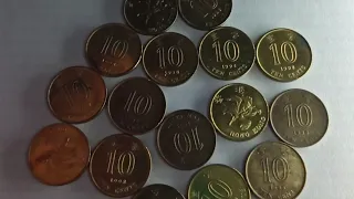 10 центов Гонконга