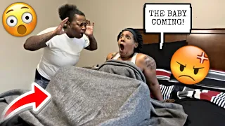 GOING Into LABOR PRANK ON MY WIFE!! *HILARIOUS*