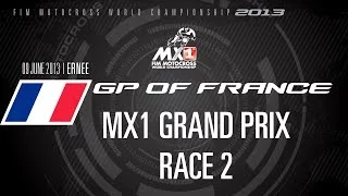 2013 MXGP of France FULL MX1 (MXGP) Race 2 - Motocross