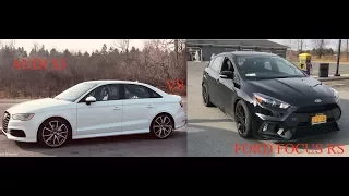 Audi S3 vs Ford Focus RS