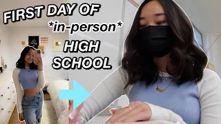 FIRST DAY OF *IN PERSON* HIGH SCHOOL | freshmen year! Nicole Laeno