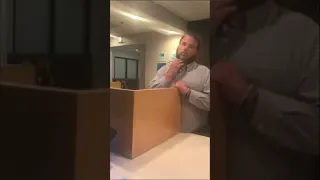 Hotel Employee Rejects Giving Customer A Room For Unknown Reasons