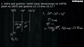 Obliczenia czasu, część 4 - linia zmiany daty