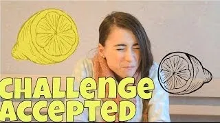 Challenge Aceepted/Вызов Принят:съесть лимон Катя Чи