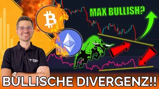 BITCOIN findet den Boden? Bullische Divergenz? Neue mögliche Trades!