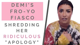 DEMI LOVATO TRIGGERED BY FRO YO?: Reacting To—And Shredding–Her "Apology" | Shallon Lester