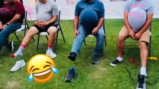 PREGNANT MEN TIE THEIR SHOES!