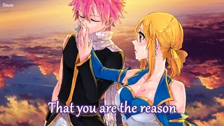 Nightcore - You Are The Reason (Switching Vocals) - (Lyrics)