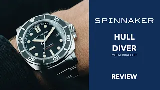 [REVIEW] Metal Bracelet on the HULL Diver! #spinnaker #hull #diver