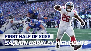 Saquon Barkley TOP HIGHLIGHTS from 2022 (so far) | New York Giants