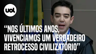 Na presença de Lula e Guedes, Dantas assume TCU com críticas a Bolsonaro: ‘Retrocesso Civilizatório’