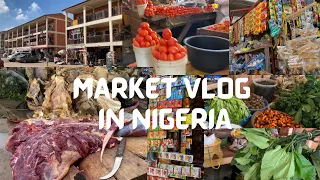 MARKET VLOG IN NIGERIA CURRENT COST OF FOOD STUFFS IN NIGERIA 🇳🇬 MARKET GROCERY SHOPPING DAY.