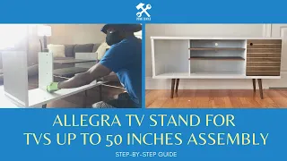 Manhattan Comfort Liberty 53.14" Mid-Century Modern TV Stand Assembly (aka Allegra TV Stand TVs 50")