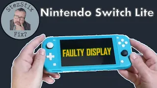 Another Nintendo Switch Lite - this one has no display.  Can I Fix It?