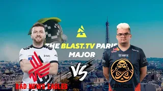 BAD NEWS EAGLES VS ENCE /  BLAST MAJOR PARIS HIGHLIGHTS 2023