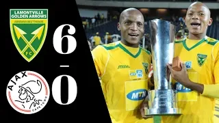 Golden Arrows(6) - (0)Ajax Cape Town, 2009 MTN 8 FINAL | #ThrowbackThursday