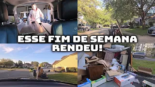 ACHAMOS TANTA COISA DESSA VEZ 🤭 NEM SEI O QUE FAZER COM TUDO ISSO NOSSA GARAGEM TA CHEIA 😅😅