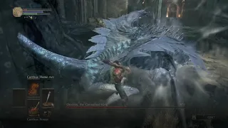 Oceiros, the Consumed King SL1 no hit without rolling/blocking/parrying