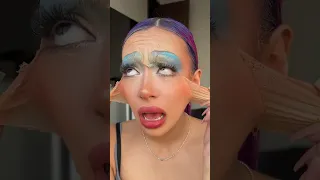 Hice un maquillaje de MUÑECA (salió mal)💔😭🤕