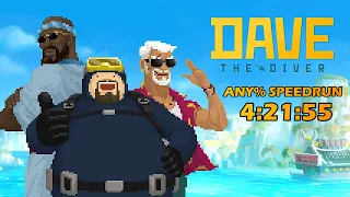 Dave The Diver Speedrun || Any% || 4:21:55