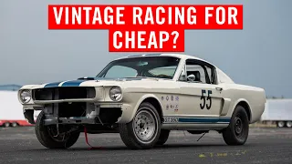 Vintage 1965 Mustang Race Car Budget Build