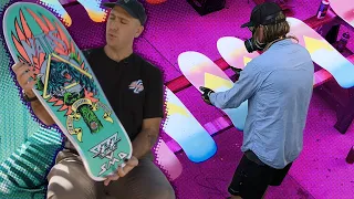 WHAT is IN the Natas Blind Bags?! "Unboxing" with Santa Cruz Skateboards