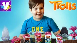 #ТРОЛЛИ #ВЛАД открывает коробочки с игрушками Trolls UNBOXING SWEET BOX