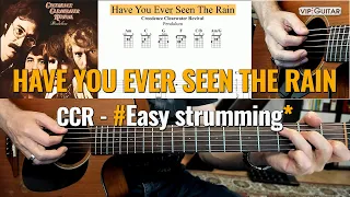 Akustikgitarre Easy Strumming: "Have you ever seen the rain" CCR - Creedence Clearwater Revival