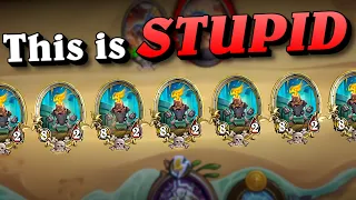 This Lighter Exodia is just Disgusting… | Hearthstone Battlegrounds