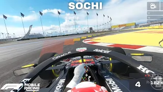 F1 Mobile Racing 2021 Sochi Hotlap + Setup!