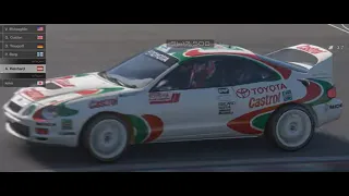 [GT7]  Toyota CELICA GT-FOUR Rally Car (ST205) '95 [CPU][Replay]